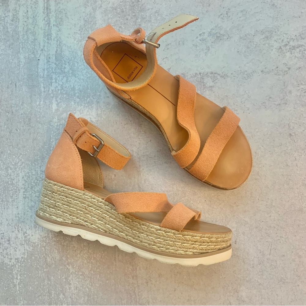 Dolce Vita LIZA Suede Chunky Platform Sandals